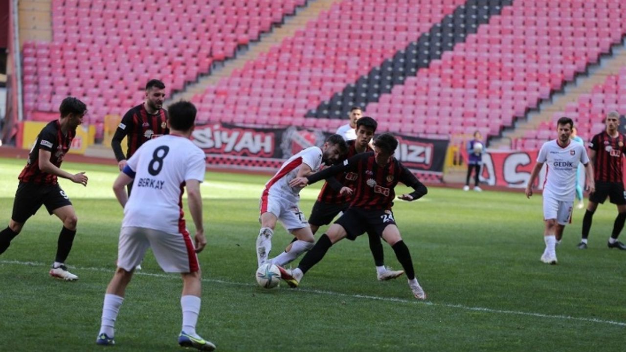 Eskişehirspor: 1 - Uşakspor: 1