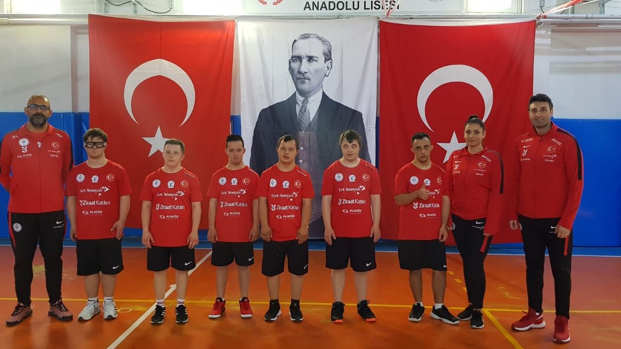 Down Sendromlular Basketbol Milli Takımı Eskişehir’de kampta