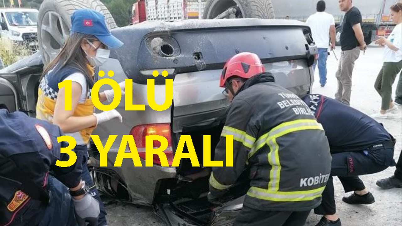 Bulgaristanlı aile Kütahya'da trafik kazası yaptı