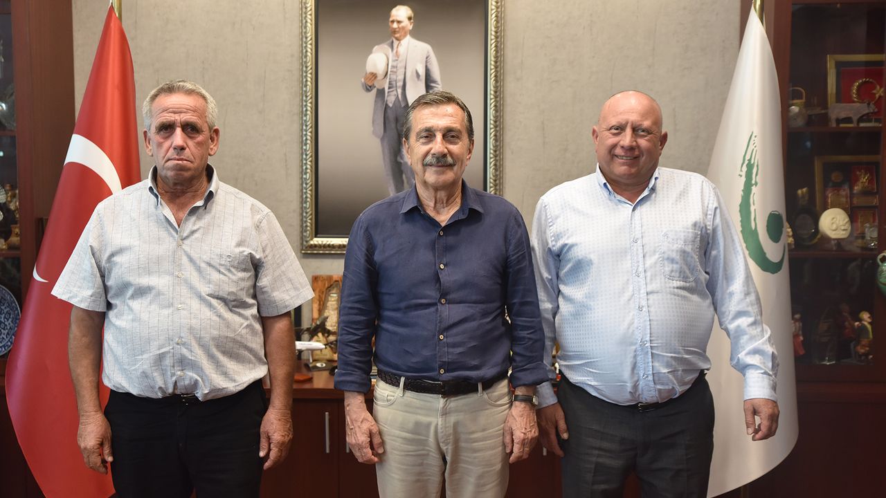 CHP Mihalgazi'den Başkan Ataç'a ziyaret