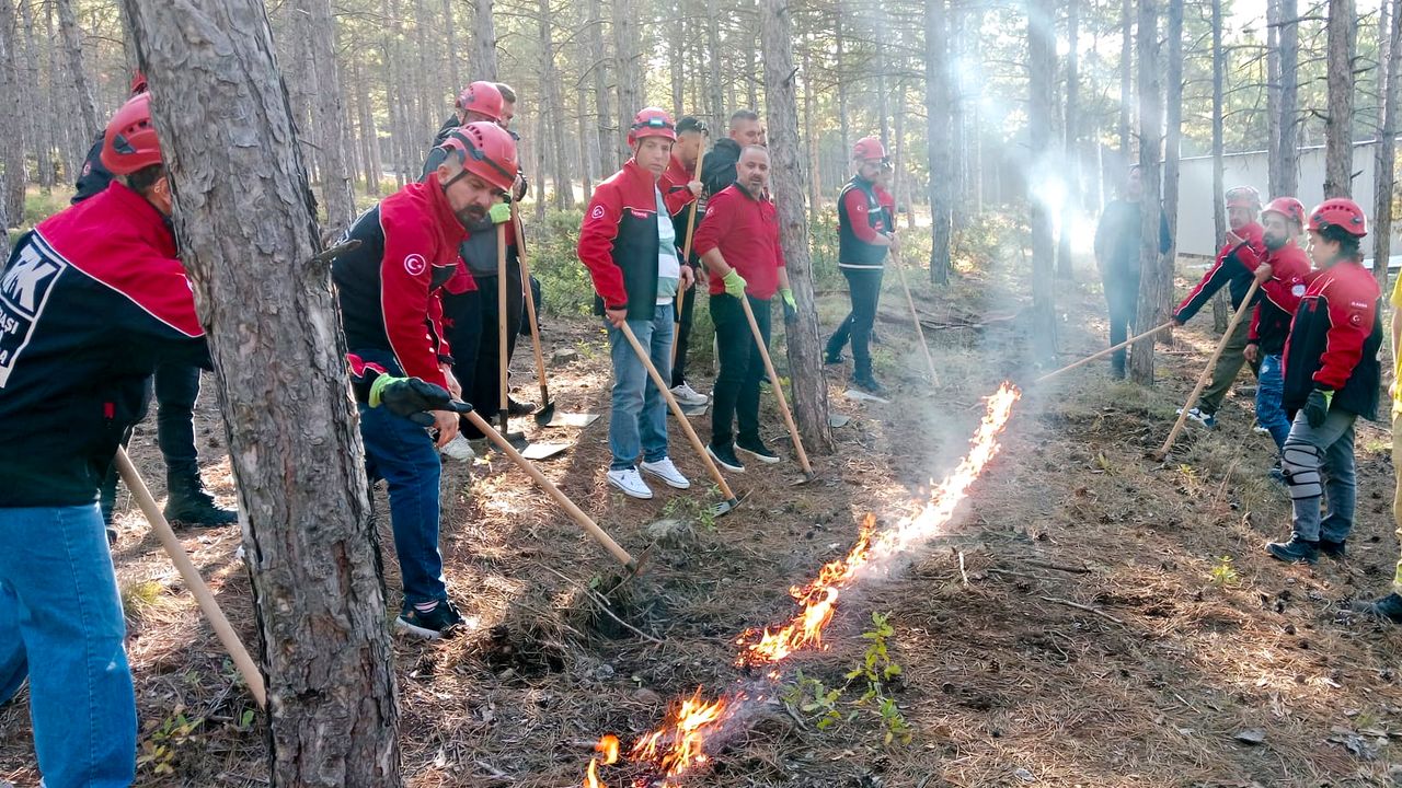 TAK Ekibi Eğitimlerini Sürdürüyor