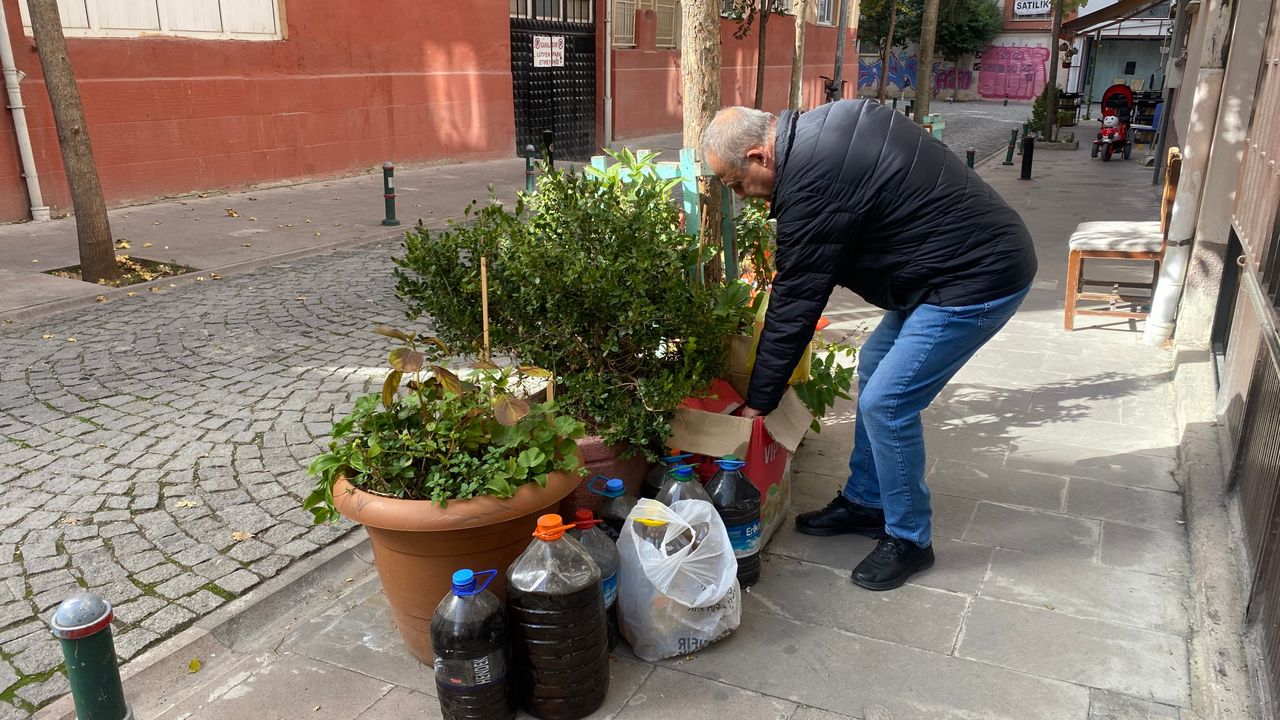 Bu muhtarlıkta her hafta yaklaşık 60 kilo atık yağ toplanıyor