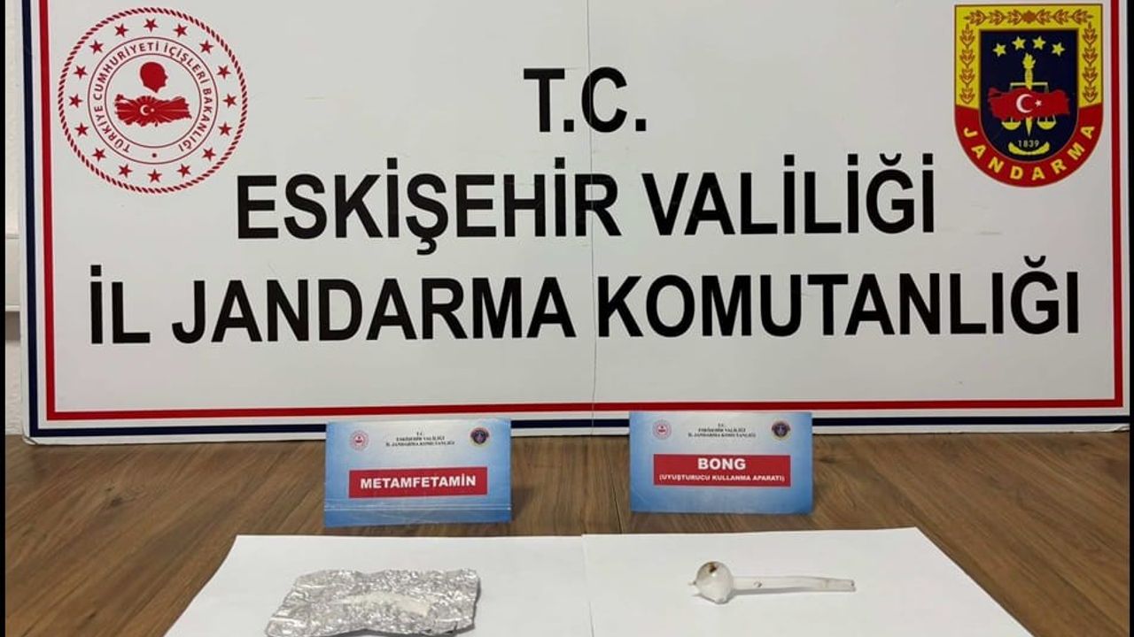 İstanbul'dan Eskişehir'e getirilen 11 gram metamfetamin ele geçirildi