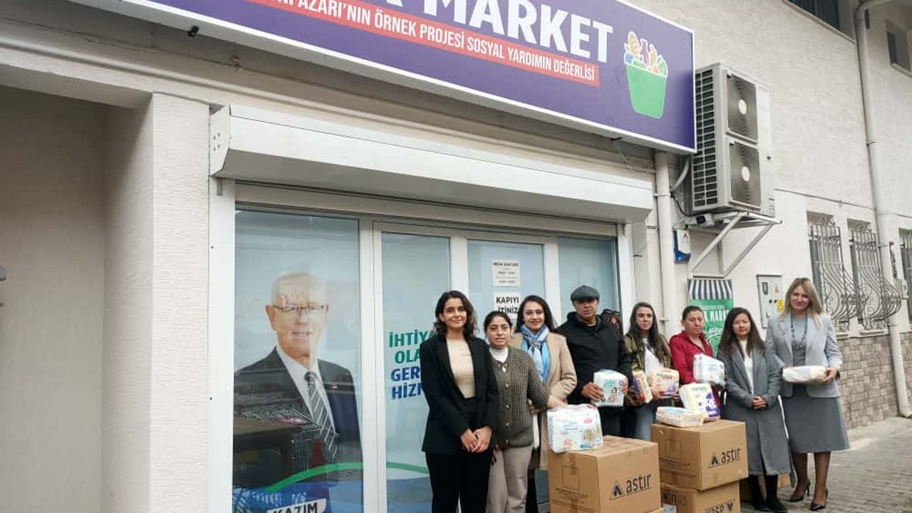 Odunpazarı Kent Konseyinden Halk Markete Anlamlı Destek