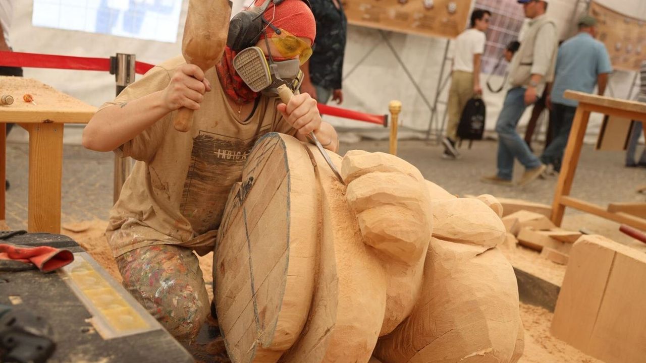 9. Uluslararası Ahşap Heykel Festivali Cuma Günü Başlıyor