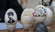 Yumurta kabuğuyla sanat