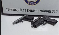 Üzerinden 2 adet tabanca bulunan şahsa para cezası