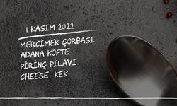 Öğrenciler Kasım ayının ilk menüsünü belirledi