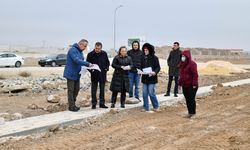 Başkan Ataç yapımı süren parkları inceledi