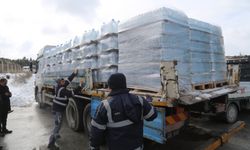 Afet Bölgesine Halk Ekmek ve Kalabak Sevkiyatı  