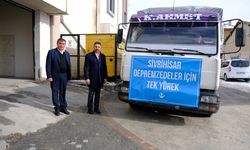 Sivrihisar deprem bölgesi için tek yürek