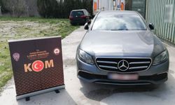 İnterpol tarafından aranan lüks otomobil ele geçirildi