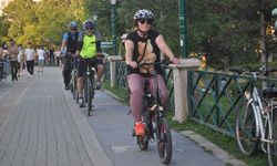 İstanbul'da ölen bisikletli için Eskişehir’de eylem