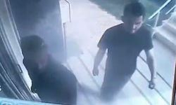 Kapı kilidinin şifresini kırarak apartmandan ayakkabı çaldılar