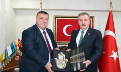 Başkan Alp'ten Mustafa Destici'ye Ziyaret