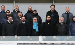 Önder Özen Eskişehirspor maçını tribünden izledi
