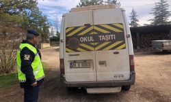 Polis ve jandarmadan okul servislerine denetim