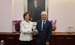 Rektör Özcan’dan Başkan Ünlüce'ye Ziyaret
