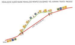 Sürücülere Mihalıççık Sazak Yolu Uyarısı