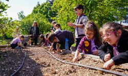 Fideler Çocukların Eliyle Toprakla Buluştu