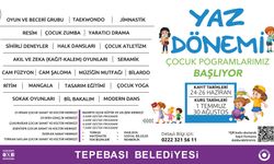 Çocuk Programları İçin Kayıtlar Başlıyor