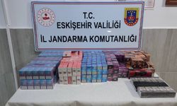 Jandarmadan kaçak sigara operasyonu