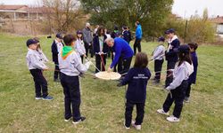 Tepebaşı İklim İzcilerinin kamp heyecanı