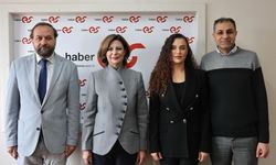 Başkan Ünlüce'den Haberes'e Ziyaret