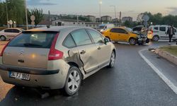 Kural ihlali yapan taksi kazaya sebep oldu: 1 yaralı