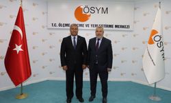 Rektör Adıgüzel’den ÖSYM Başkanı Ersoy’a ziyaret