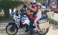 Kanserden iyileşen çocuklar motosikletle gezdirildi