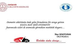 Atatürk Meslek'te Otomotiv Fuarı