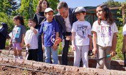 100 Çocuk Birlikte Fide Dikti