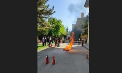 Eskişehir Valiliği personeline yangın farkındalık eğitimi