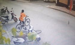 2 bisikleti 40 saniyede çaldılar
