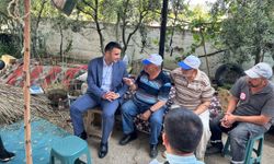 Kaymakam Kılıç yaşlıların gönülleri fethetti