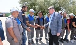 Başkan Kurt  Belediye Çalışanları İle Bayramlaştı