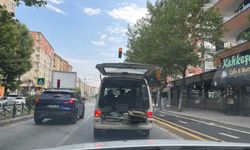 Duyarsız sürücünün davranışı 'pes' dedirtti
