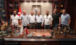 Açıkbaş Ve Ekmen’den Başkan Ataç’a Ziyaret