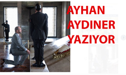 Dünyada Eşi Olmayan Atatürk’e Diz Çökerek Saygısını Gösterdi