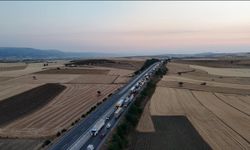 Eskişehir-Bozüyük karayolunda trafik durma noktasına geldi