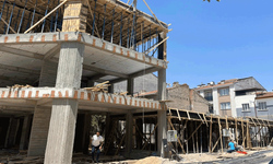 Eskişehir'de inşaatta korkutan anlar: Genç işçi ölümden döndü