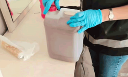 Kütahya'da sahte içki operasyonu: 50 litre ele geçirildi