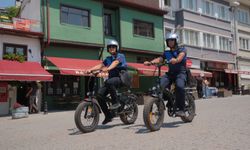 Odunpazarı Belediyesi zabıta ekiplerine 7 elektrikli bisiklet