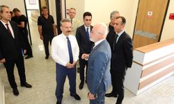 Vali Aksoy Sarıcakaya'da sağlık tesislerini ziyaret etti