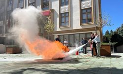 İl Müftülüğü'nde afet ve yangın farkındalık eğitimi