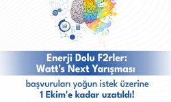 Enerji Dolu Fikirler yarışmasına başvurular 1 Ekim'e kadar uzatıldı