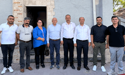 Çakırözer'den grevleri yasaklanan ETİ Maden Kırka Bor işçilerine ziyaret