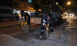 ESKİ Ekiplerinden Gece Bakım Ve Temizlik Çalışması