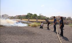 Büyükşehir İtfaiyesinden Kırsala Yangın Tankeri Eğitimi
